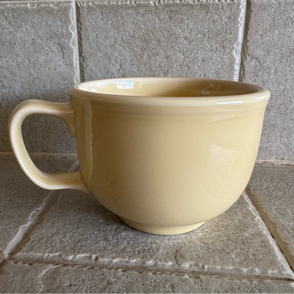 Retired Fiesta Ivory Jumbo Mug NWT - Picture 2 of 6